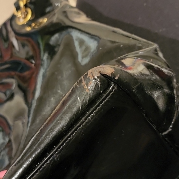 Vintage Chanel Patent Tote bag - Picture 4 of 4